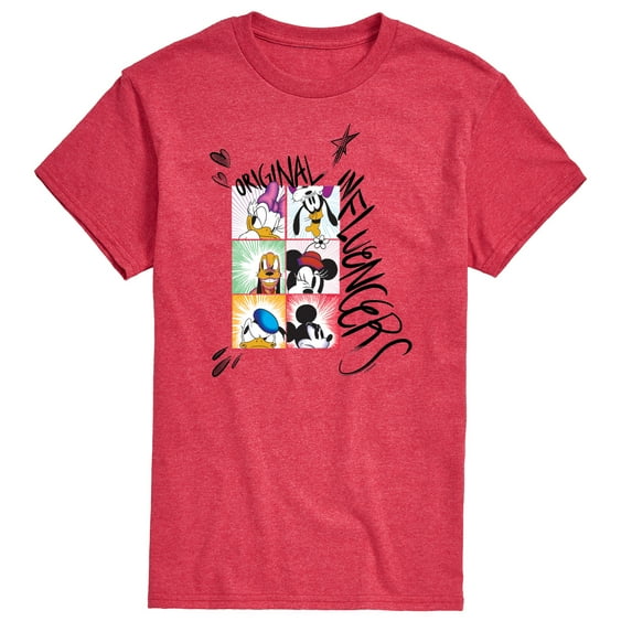 Mickey & Friends - Original Influencers - Men's Short Sleeve Graphic T-Shirt