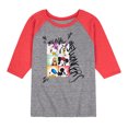 thumbnail image 1 of Mickey & Friends - Original Influencers - Toddler And Youth Raglan Graphic T-Shirt, 1 of 1