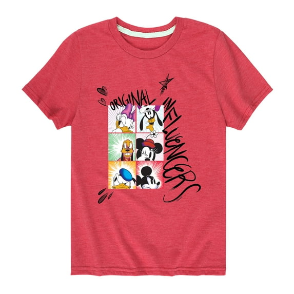 Mickey & Friends - Original Influencers - Toddler And Youth Short Sleeve Graphic T-Shirt