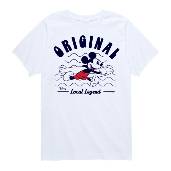 Mickey & Friends - Original Local Legend - Toddler And Youth Short Sleeve Graphic T-Shirt