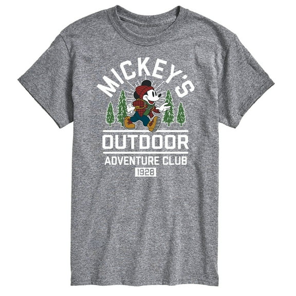 Mickey & Friends - Outdoor Adventure Club - Men's Short Sleeve Graphic T-Shirt