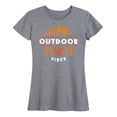 thumbnail image 1 of Mickey & Friends - Outdoor Vibes - Women's Short Sleeve Graphic T-Shirt, 1 of 5