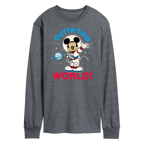 Mickey & Friends - Outta This World - Men's Long Sleeve T-Shirt