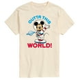 thumbnail image 1 of Mickey & Friends - Outta This World - Men's Short Sleeve Graphic T-Shirt, 1 of 5