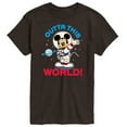 thumbnail image 1 of Mickey & Friends - Outta This World - Men's Short Sleeve Graphic T-Shirt, 1 of 4