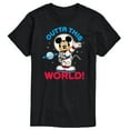 thumbnail image 1 of Mickey & Friends - Outta This World - Men's Short Sleeve Graphic T-Shirt, 1 of 5