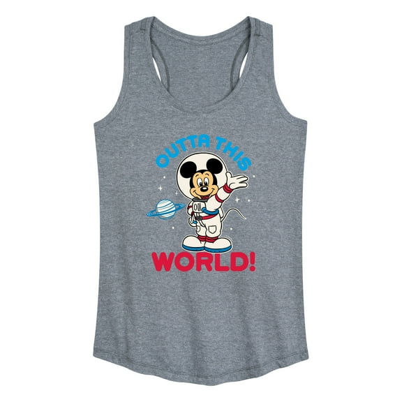 Mickey & Friends - Outta This World - Women's Racerback Tank Top