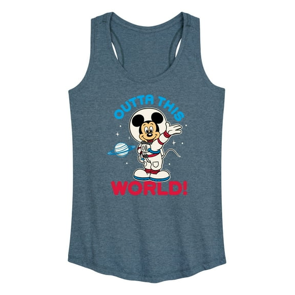 Mickey & Friends - Outta This World - Women's Racerback Tank Top