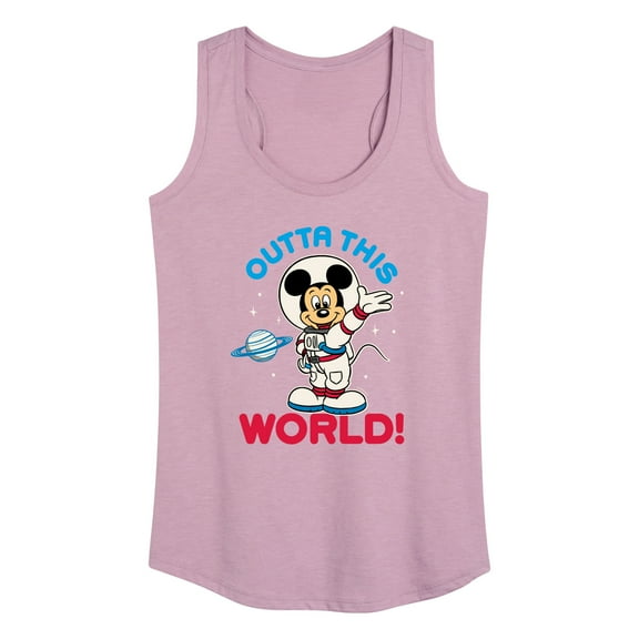 Mickey & Friends - Outta This World - Women's Racerback Tank Top