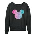 thumbnail image 1 of Mickey & Friends - Paisley Mickey - Women's Lightweight French Terry Long Sleeve Shirt, 1 of 5