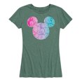 thumbnail image 1 of Mickey & Friends - Paisley Pattern Mickey - Women's Short Sleeve Graphic T-Shirt, 1 of 5