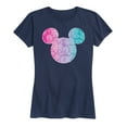 thumbnail image 1 of Mickey & Friends - Paisley Pattern Mickey - Women's Short Sleeve Graphic T-Shirt, 1 of 5