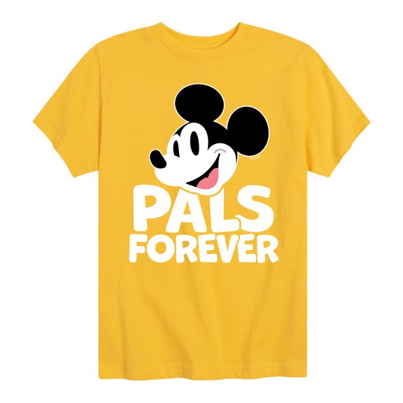 Mickey & Friends - Pals Forever - Toddler And Youth Short Sleeve Graphic T-Shirt
