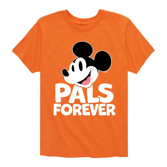 Mickey & Friends - Pals Forever - Toddler And Youth Short Sleeve Graphic T-Shirt