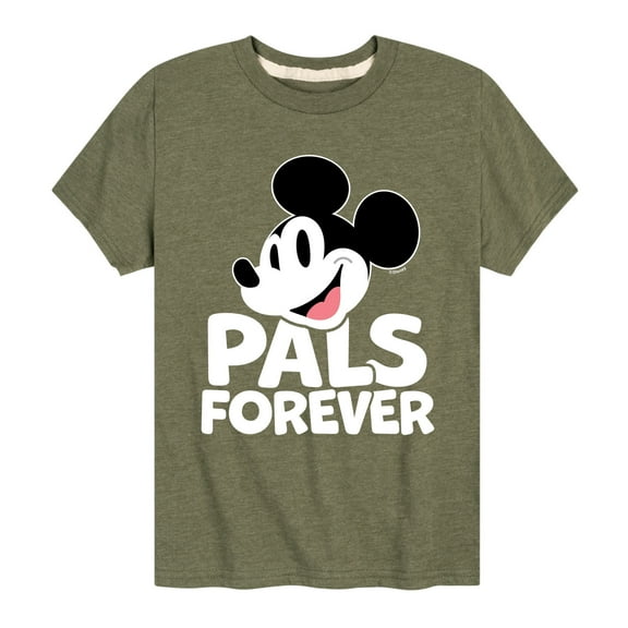 Mickey & Friends - Pals Forever - Toddler And Youth Short Sleeve Graphic T-Shirt