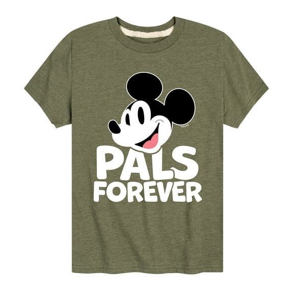 Mickey & Friends - Pals Forever - Toddler And Youth Short Sleeve Graphic T-Shirt
