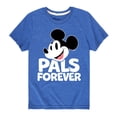 thumbnail image 1 of Mickey & Friends - Pals Forever - Toddler And Youth Short Sleeve Graphic T-Shirt, 1 of 5