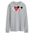 thumbnail image 1 of Mickey & Friends - Peace Love Mickey - Men's Long Sleeve T-Shirt, 1 of 5