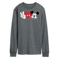 thumbnail image 1 of Mickey & Friends - Peace Love Mickey - Men's Long Sleeve T-Shirt, 1 of 5