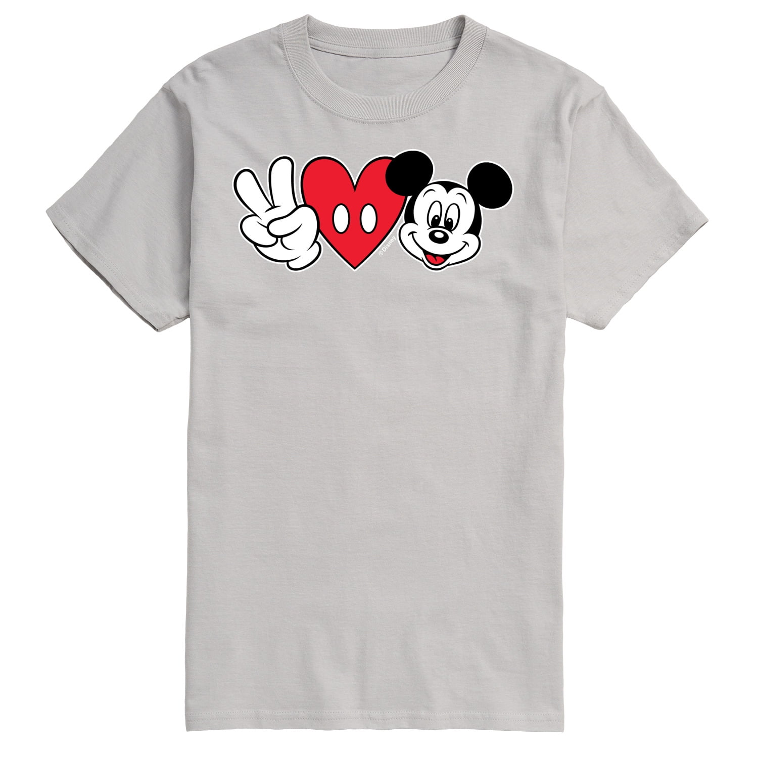 Peace Love Mickey Mouse Adult Unisex T Shirt- Disney Trip Matching Shi –  PrintChix