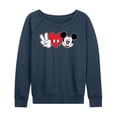 thumbnail image 1 of Mickey & Friends - Peace Love Mickey - Women's Lightweight French Terry Long Sleeve Shirt, 1 of 5