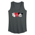 thumbnail image 1 of Mickey & Friends - Peace Love Mickey - Women's Racerback Tank Top, 1 of 5