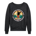 thumbnail image 1 of Mickey & Friends - Perfect Day Explore Outside - Women's Lightweight French Terry Long Sleeve Shirt, 1 of 5