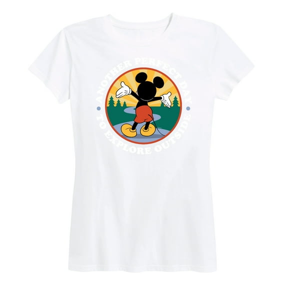 Mickey & Friends - Perfect Day Explore Outside - Women's Short Sleeve Graphic T-Shirt
