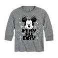 thumbnail image 1 of Mickey & Friends - Play All Day Pixels - Youth Long Sleeve Graphic T-Shirt, 1 of 5