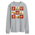 thumbnail image 1 of Mickey & Friends - Pluto Grid - Men's Long Sleeve T-Shirt, 1 of 5
