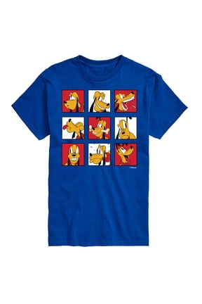 - Pluto Grid Short Sleeve Graphic T-Shirt