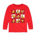 thumbnail image 1 of Mickey & Friends - Pluto Grid - Toddler And Youth Long Sleeve Graphic T-Shirt, 1 of 5