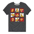 thumbnail image 1 of Mickey & Friends - Pluto Grid - Toddler And Youth Short Sleeve Graphic T-Shirt, 1 of 5