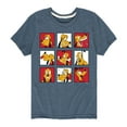 thumbnail image 1 of Mickey & Friends - Pluto Grid - Toddler And Youth Short Sleeve Graphic T-Shirt, 1 of 5