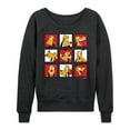 thumbnail image 1 of Mickey & Friends - Pluto Grid - Women's Lightweight French Terry Long Sleeve Shirt, 1 of 5