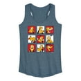 thumbnail image 1 of Mickey & Friends - Pluto Grid - Women's Racerback Tank Top, 1 of 5