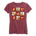 thumbnail image 1 of Mickey & Friends - Pluto Grid - Women's Short Sleeve Graphic T-Shirt, 1 of 5