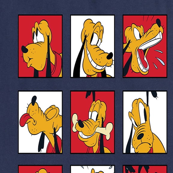 Mickey & Friends - Pluto Grid - Women's Short Sleeve Graphic T-Shirt