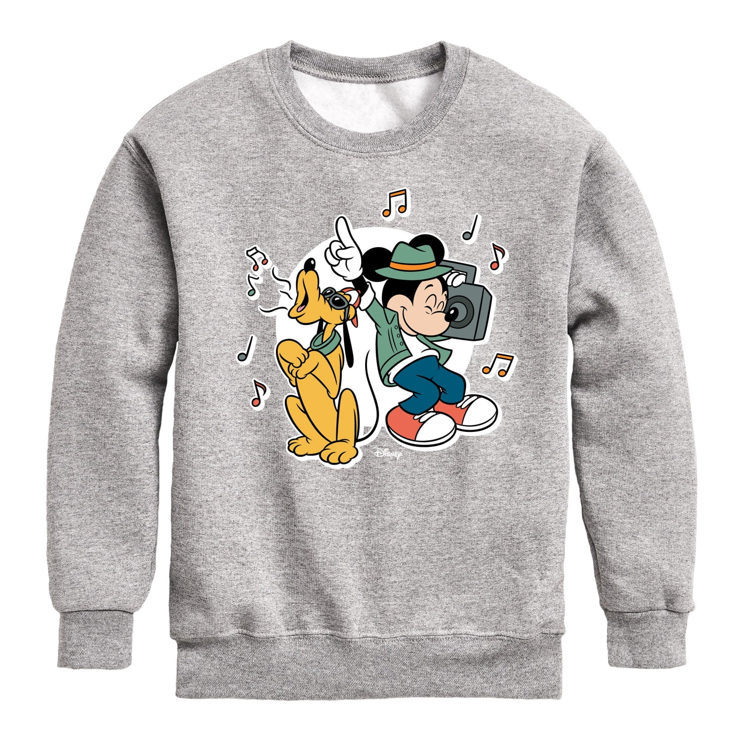 Disney - Mickey & Friends - Pluto & Mickey Listening to Music