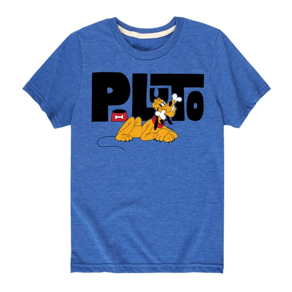 Mickey & Friends - Pluto - Toddler And Youth Short Sleeve Graphic T-Shirt
