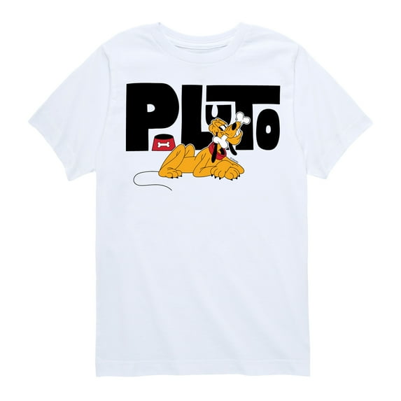 Mickey & Friends - Pluto - Toddler And Youth Short Sleeve Graphic T-Shirt