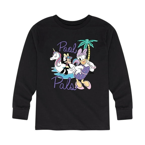 Mickey & Friends - Pool Pals - Toddler And Youth Long Sleeve Graphic T-Shirt