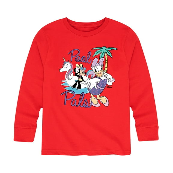 Mickey & Friends - Pool Pals - Toddler And Youth Long Sleeve Graphic T-Shirt