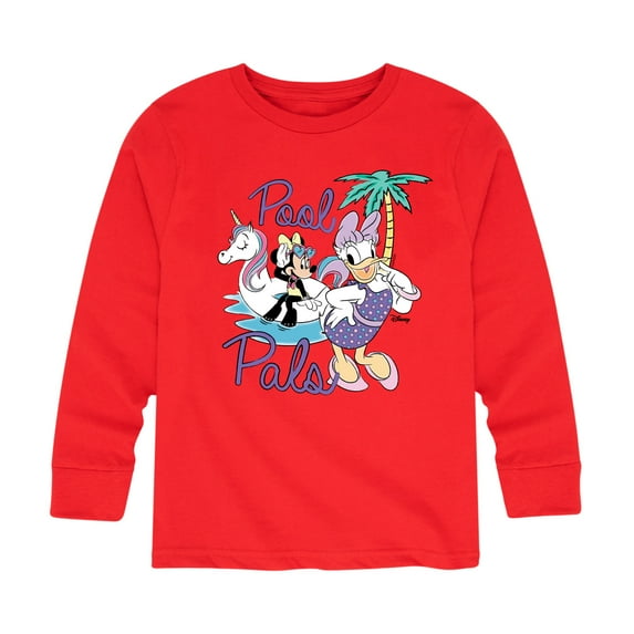 Mickey & Friends - Pool Pals - Toddler And Youth Long Sleeve Graphic T-Shirt