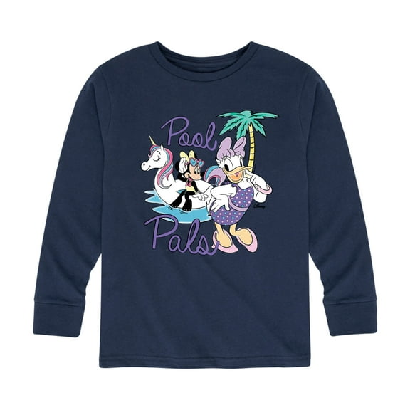 Mickey & Friends - Pool Pals - Toddler And Youth Long Sleeve Graphic T-Shirt