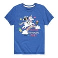 thumbnail image 1 of Mickey & Friends - Positive Summer Vibes - Toddler And Youth Short Sleeve Graphic T-Shirt, 1 of 5