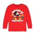 thumbnail image 1 of Mickey & Friends - Powered By Positivity - Toddler And Youth Long Sleeve Graphic T-Shirt, 1 of 5