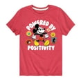 thumbnail image 1 of Mickey & Friends - Powered By Positivity - Toddler And Youth Short Sleeve Graphic T-Shirt, 1 of 5