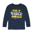 thumbnail image 1 of Mickey & Friends - Pre-K Out of This World - Youth Long Sleeve Graphic T-Shirt, 1 of 5