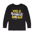 thumbnail image 1 of Mickey & Friends - Pre-K Out of This World - Youth Long Sleeve Graphic T-Shirt, 1 of 5